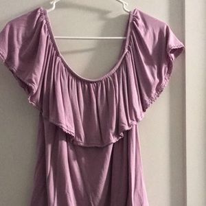 American Eagle off the shoulder top